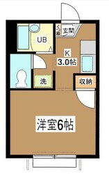 カメリア河原の物件間取画像